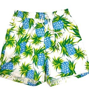 Saint Tropez Swim Trunks Pinneapples Medium
